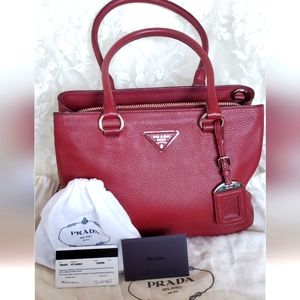 PRADA LEATHER PURSE